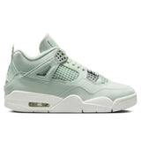 Women's Air Jordan 4 Retro 'Abundance'- Seafoam/Sail/Metallic Silver