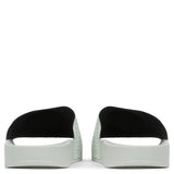 Adilette Slides - Linen Green