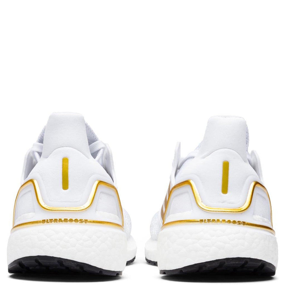 Women's Ultraboost 20 - Cloud White/Gold Metallic
