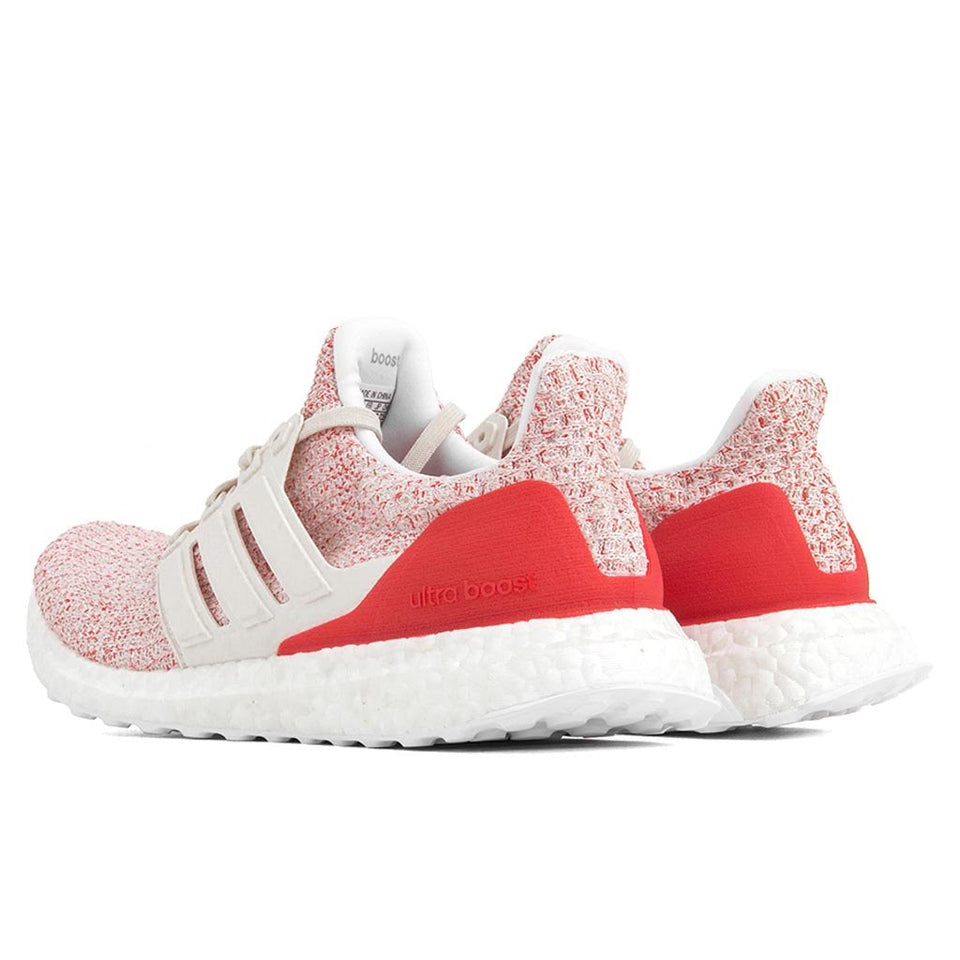 Women's Ultraboost 4.0 - White/Action Red