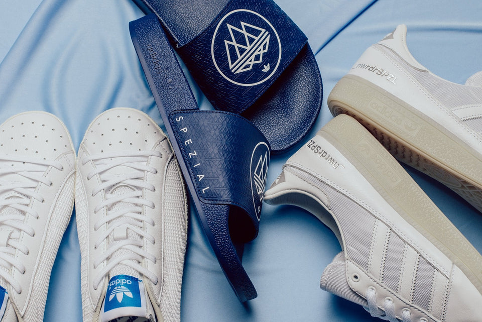 Adidas Originals x Spezial Aderley - White/Bright Blue