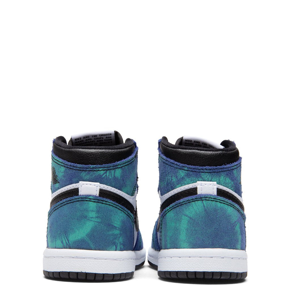 Air Jordan 1 High OG (TD) "Tie-Dye" - White/Black/Aurora Green
