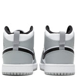 Air Jordan 1 Mid (PS) - Light Smoke Grey/Black/White