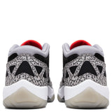 Air Jordan 11 Retro Low IE "Black Cement" - Black/Fire Red