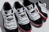 Air Jordan 11 Retro Low (PS) - White/University Red/Black/True Red
