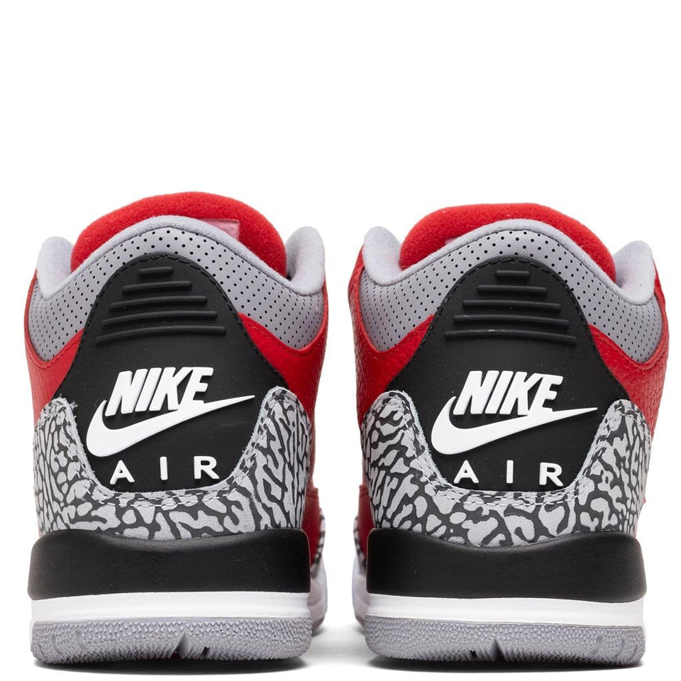 Air Jordan 3 Retro SE (GS) Fire Red - Fire Red/Cement Grey/Black