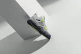 Air Jordan 4 Retro "Neon"- Cool Grey/Volt/Wolf Grey/Anthracite