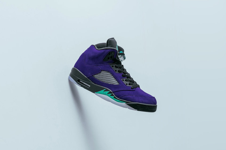 Air Jordan 5 Retro "Alternate Grape" - Grape Ice/New Emerald