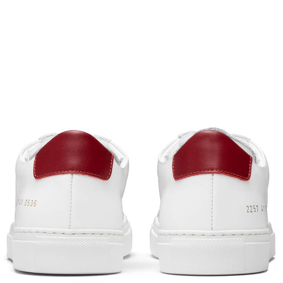 2257 Retro Low - White/Red