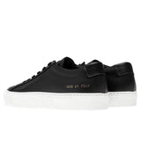 Achilles Low White Sole - Black