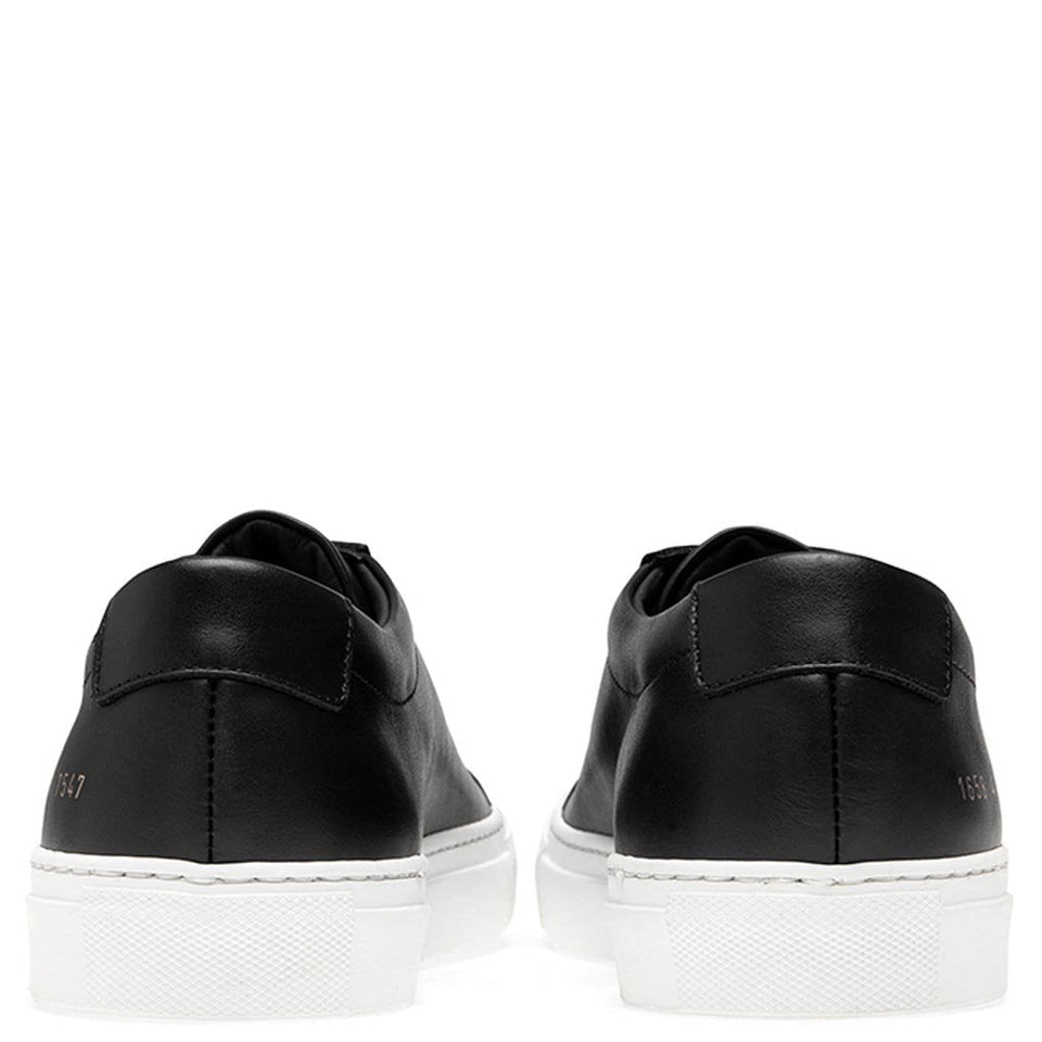 Achilles Low White Sole - Black