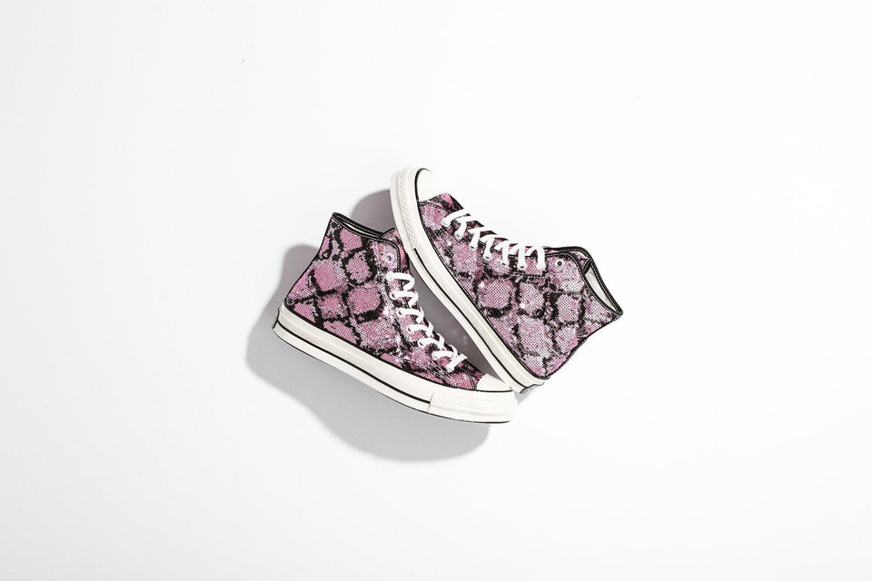 All Star 70 Hi 'Sequins'- Light Orchid/Egret/Black/Lilac