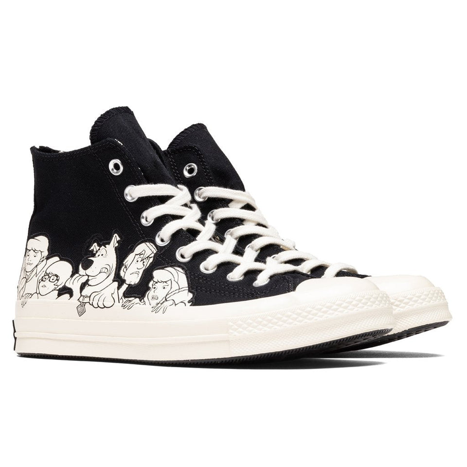 Chuck 70 Hi "Scooby Doo" - Black/Egret