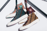 Chuck 70 Hi 'Varsity' - Tan/Burgundy/Black/White