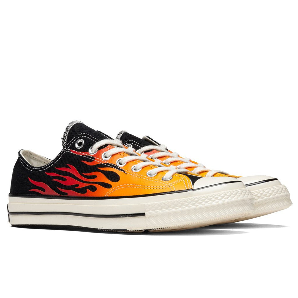 Chuck 70 Ox - Black/Enamel Red/Egret
