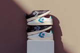 Pro Leather Ox - White/Deep Wisteria