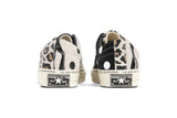Converse x Brain Dead One Star Ox - Egret/Black/Multi