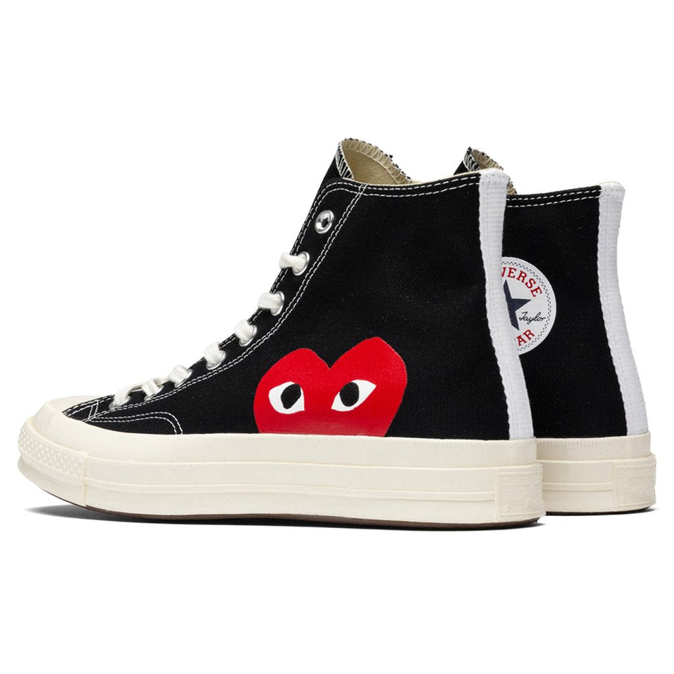Converse x Comme Des Garcons PLAY All Star Chuck '70 Hi - Black [2019]