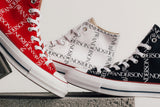 Converse x JW Anderson All Star Chuck 70 Grid Hi - White/Black/Insignia Red