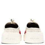 Fear Of God 101 Backless Sneaker - Bone/Red
