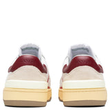 Tennis Low Top Sneaker - White/Red