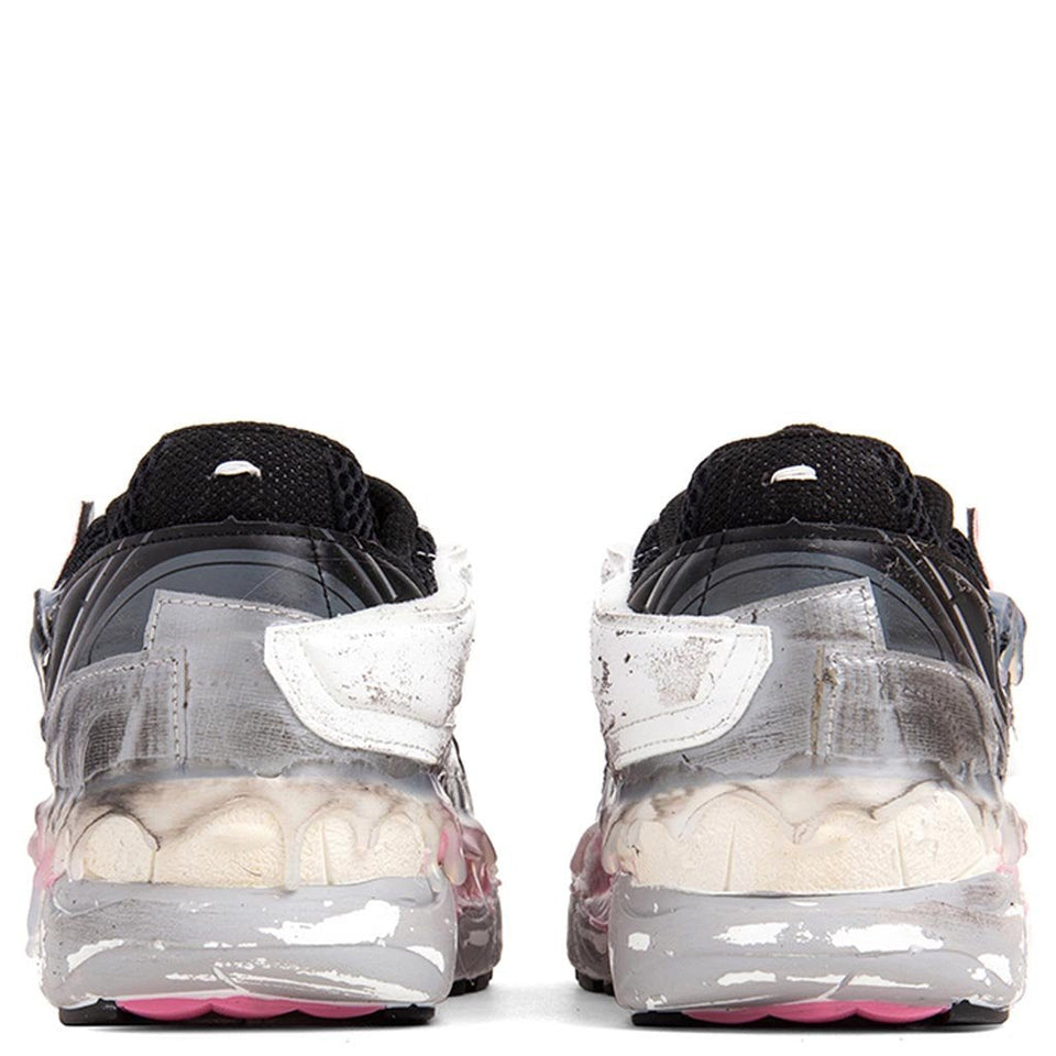Fusion Sneaker Low Top - Black/White/Pink