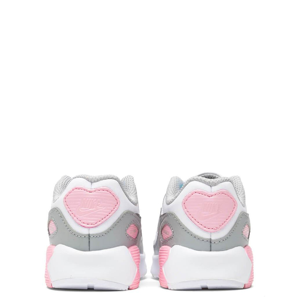 Air Max 90 LTR (TD) - Light Smoke Grey/Metallic Silver/White/Pink