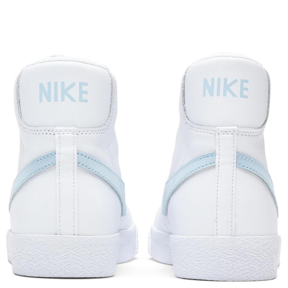 Blazer Mid (GS) - White/Celestine Blue