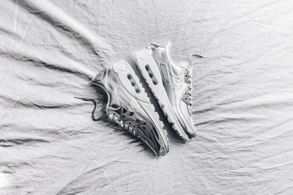 Women's Air Max 90 SP - Chrome/Pure Platinum/White