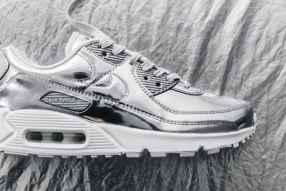 Women's Air Max 90 SP - Chrome/Pure Platinum/White