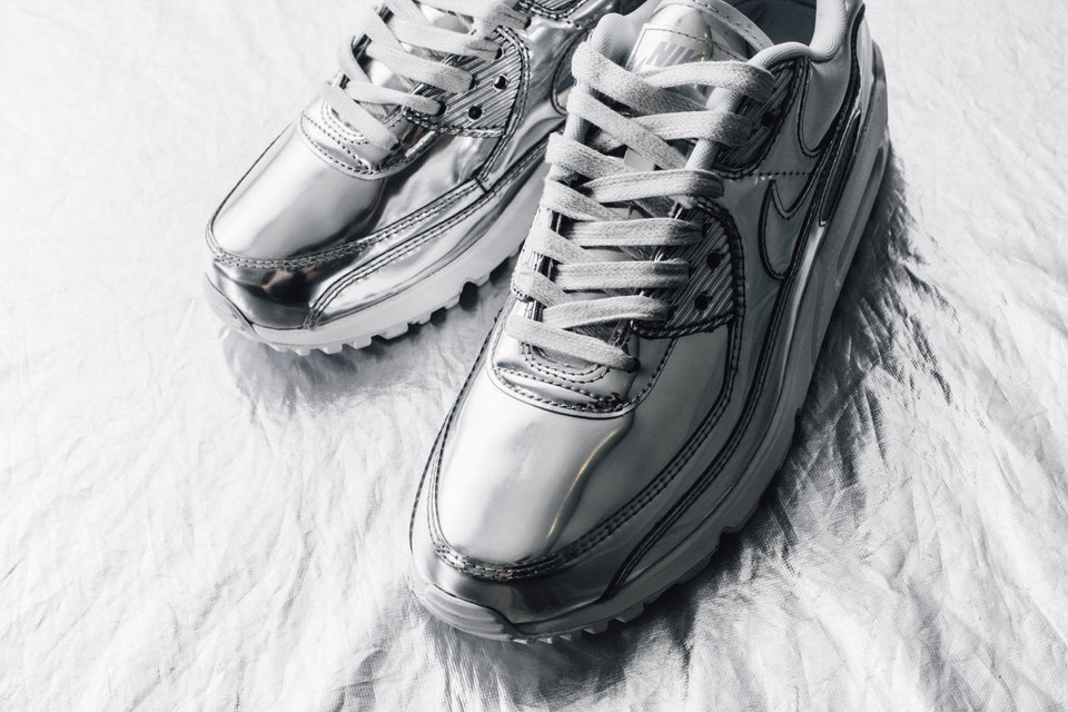 Women's Air Max 90 SP - Chrome/Pure Platinum/White