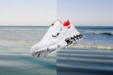 Nike x Stussy Air Zoom Spiridon Kukini - White/Habanero Red
