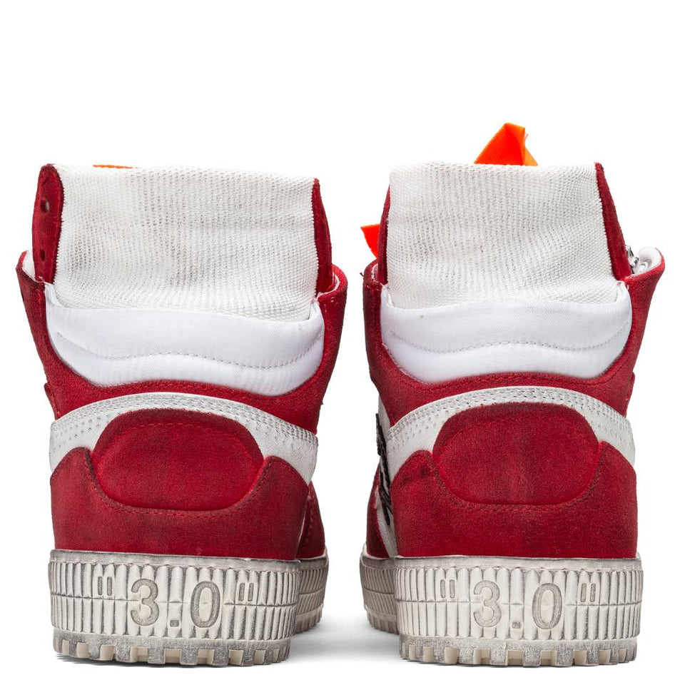 Off Court Sneaker - White/Red