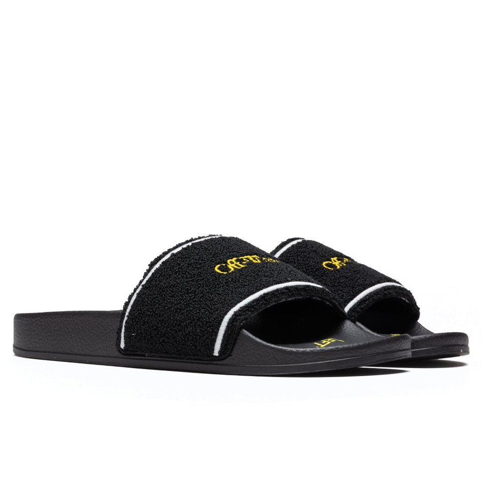 Towel Slider - Black/Yellow