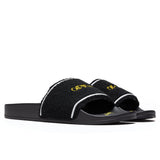 Towel Slider - Black/Yellow