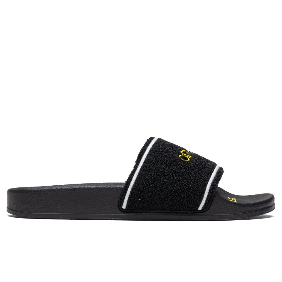 Towel Slider - Black/Yellow