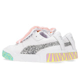 Puma x Sophia Webster Women's Cali Fur - Puma White-Metallic Silver