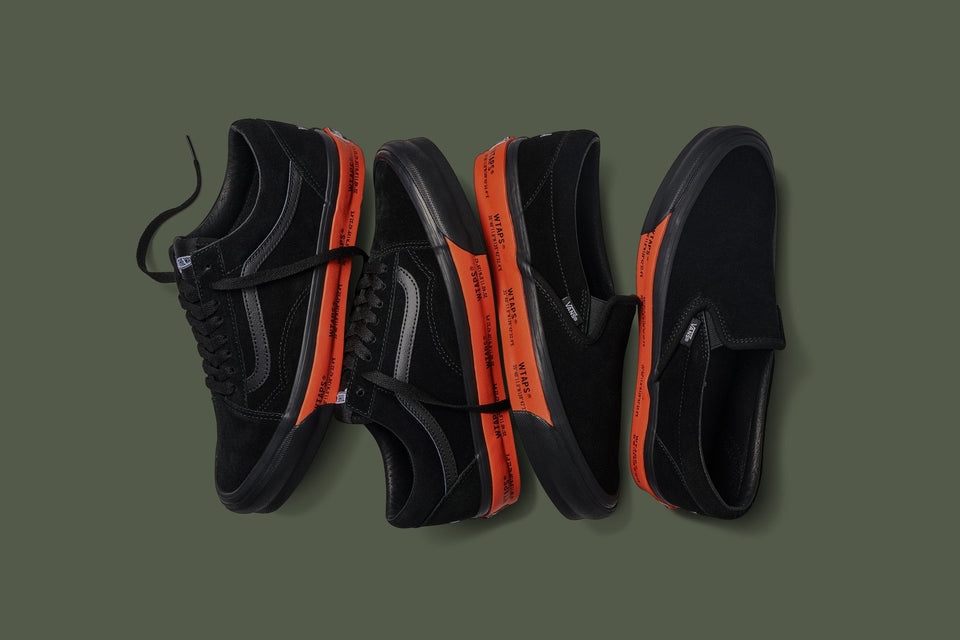 Vans Vault x WTAPS OG Classic Slip-- GPS/Black